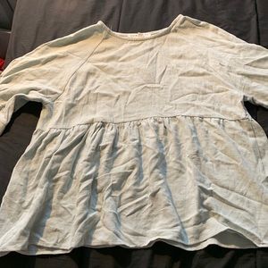 DOWNEAST never worn mint green blouse size M